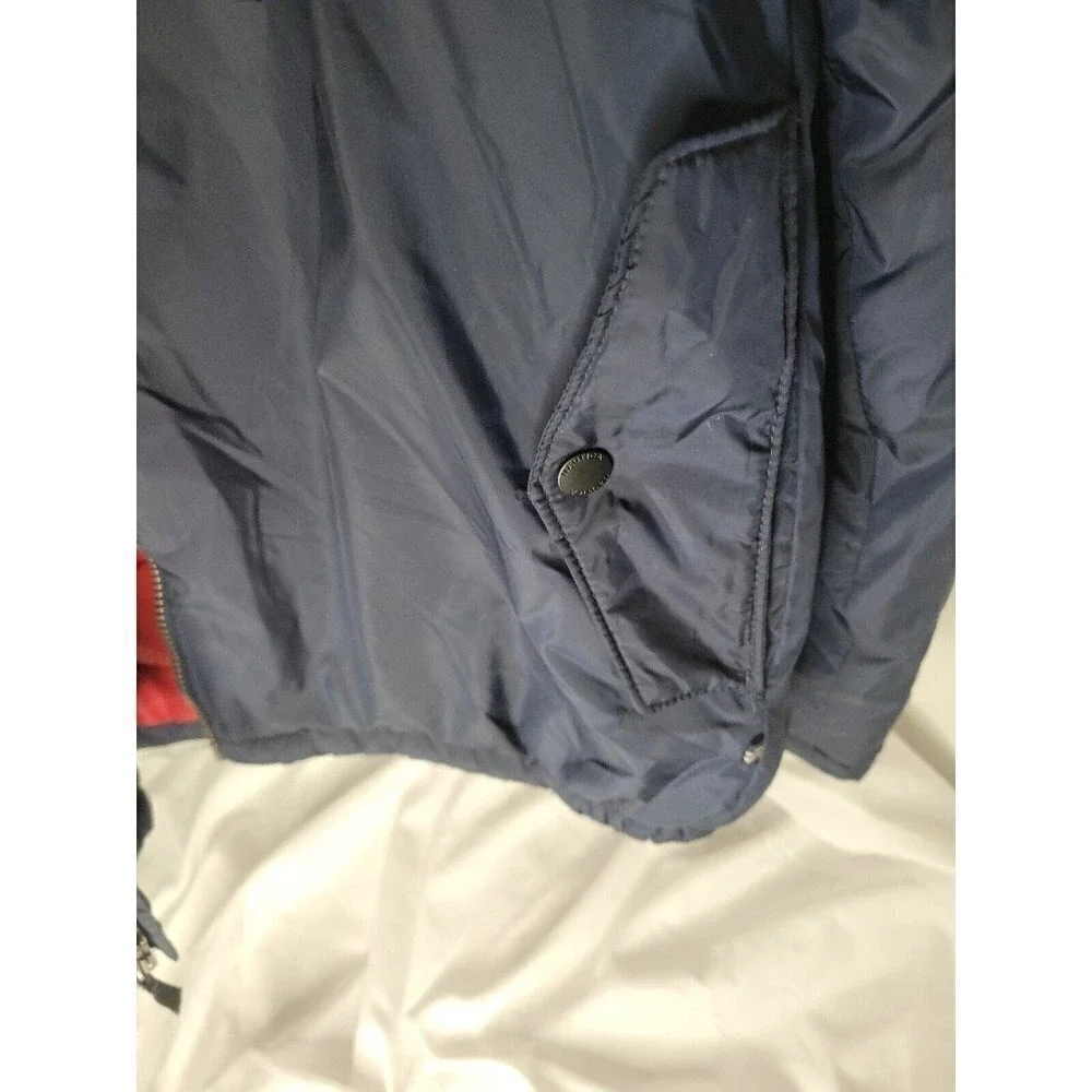 Nautica Color Block‎ Puffer Jacket Hooded Full Zip XL